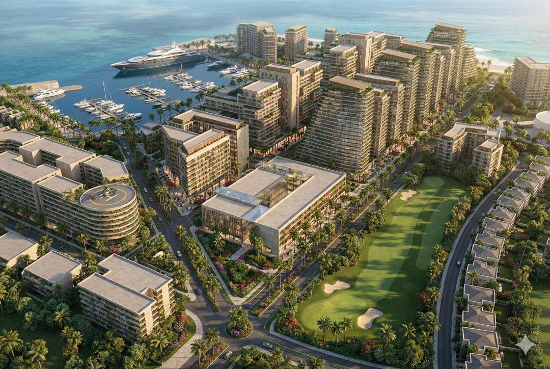 Enrich Resort City™ — master development render